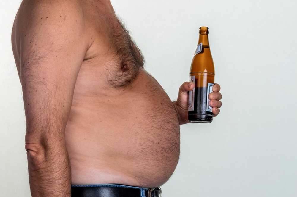 Beer really promotes a beer belly? 